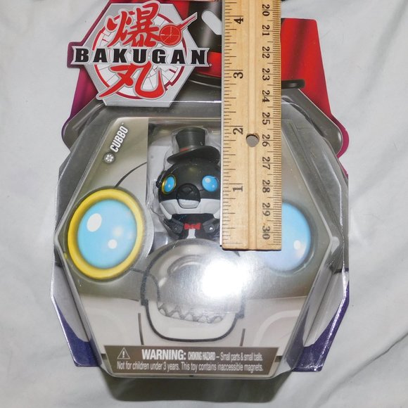 Bakugan Magician Cubbo Figure Card BakuCore Transforming Magic Top Hat NEW - Picture 2 of 3